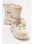 Weld Bej Cilt Kadın Kar Botu 1