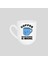Coffe Temalı Oval Kupa Bardak 1