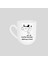 Coffe Because Temalı Oval Kupa Bardak 1