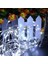7 Metre Yılbaşı Ağacı Işığı Beyaz Pilli Işık Pilli Beyaz LED Işık Beyaz Noel Işığı Yılbaşı Işığı 3