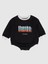 Bebek Oversize Sweatshirt Zıbın Siyah 5