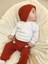 Unisex Bisiklet Yaka Omuz Çıtçıt Detaylı %100 Pamuk Bebe&çocuk Mevsimlik Body 1