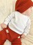 Unisex Bisiklet Yaka Omuz Çıtçıt Detaylı %100 Pamuk Bebe&çocuk Mevsimlik Body 3