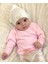 Unisex Bisiklet Yaka Omuz Çıtçıt Detaylı %100 Pamuk Bebe&çocuk Mevsimlik Body 1