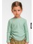 Uzun Kollu Bisiklet Yaka Kız Çocuk Sweatshirt 1-5 Yaş 35619 1