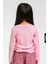 Uzun Kollu Bisiklet Yaka Kız Çocuk Sweatshirt 1-5 Yaş 35619 2