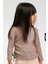 Uzun Kollu Bisiklet Yaka Kız Çocuk Sweatshirt 1-5 Yaş 35619 1