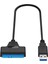 4469 USB 3.0 Yüksek Hızlı 2.5 Inç Sata SSD ve HDD Harddisk Kablosu 2