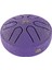 Sonic Energy PSTD1PLF Pocket Steel A-Major 3'' Tongue Drum (Purple) 1