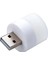 Mini USB LED Gün Işığı Rengi Portatif Lamba 4