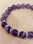 Ametist Ağırlıklı Mor Akik Taşı 8mm Bileklik (Mor Renkler Serisi) 3
