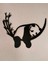 Uyuyan Panda Metal Duvartablosu 1
