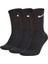SX7664-010 Everyday Cushioned Training Crew 3 Lü Unisex Çorap 1