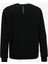 Gmg Fırenze Siyah Erkek Dik Yaka Slim Fit Sweatshirt GU23MFW08023 2