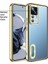 Xiaomi Mi 12T Uyumlu Kılıf Zebana Glint Silikon Kılıf Gold 1