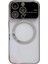 Apple iPhone 14 Pro Max Uyumlu Full Lens Magsafe Tam Kamera Korumalı Gümüş Kılıf 1