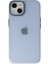 Apple iPhone 14 Kılıf Modos Metal Kapak - Mavi 1