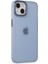 Apple iPhone 14 Kılıf Modos Metal Kapak - Mavi 2