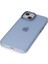 Apple iPhone 14 Kılıf Modos Metal Kapak - Mavi 4
