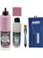 Mobilya Boyası - Multisurface H - 028 V Pembe 500 ml Ultimate Vernik Parlak 250 ml Saten Rulo Set 1