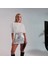 Zubenal Oversize Ekru Basic T-Shirt 1