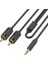 UPA28 3.5mm Jack To Rca Stereo Ses Sistemi Kablosu 5