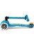 Scooter Mini Micro Deluxe Foldable LED Ocean Blue MMD200 5