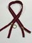 Demir Diş Kaban Mont Fermuarı / Çift Yön / Bordo / 75 cm / 5 Numara 1