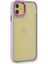 iPhone 12 Kılıf Dora Kapak - Lila 1