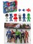 Pjmasks Pijamaskeliler 10'lu Figür +5'li Avengers Spiderman Thanos Ironmn Kaptan Amerika Oyuncak Set 1