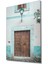 Kapı Görselli Dikey Turquoise Brown 2
