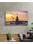 Gün Batımı Kız Kulesi Cam Tablo Sunset Maiden's Tower 2