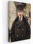 Atatürk Portre Tablosu Mustafa Kemal Atatürk Dikdörtgen Dekoratif Kanvas TABLO-FA-125 2
