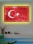 LED Işıklı Türk Bayrağı (Bir Hilal Uğruna Ya Rab) 70 x 50 1