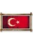 Türk Bayrağı Modern Kanvas Rustik Tablo Tek Ebat 1