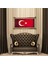 Türk Bayrağı Modern Kanvas Rustik Tablo Tek Ebat 2