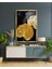 Gold Yaprak Cam Tablo 3