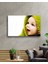 Yeşil Şapkalı Bebek Cam Tablo Baby Table With Green Hat 2