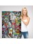 Graffiti Marilyn Monroe, Renkli Marilyn Monroe Kanvas TABLO-5307 3