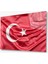 Türk Bayrağı Cam Tablo Turkish Flag 1