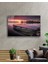 Gün Batımı Kayık Cam Tablo Sunset Kayak Table 2
