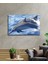 Yunus Balıkları Cam Tablo Dolphins 2