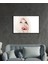 Kadınlar Beyaz Mutluluk Cam Tablo ,women White Happiness 2