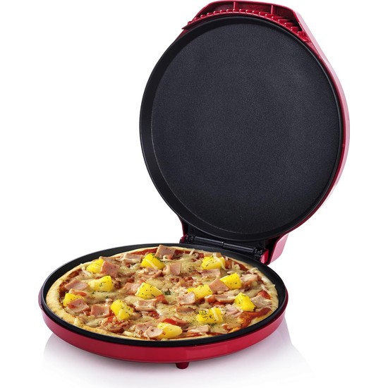 Princess 115001 Pizza Maker - Red - 1450W - 30cm