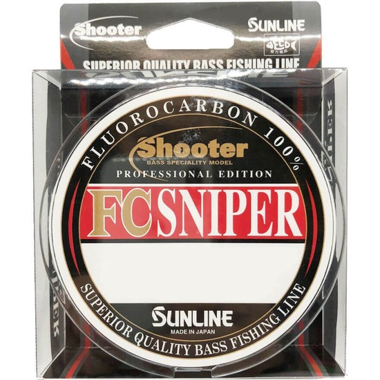 Sunline Fc Sniper Fluorocarbon Angelschnur - Hochwertige Barschschnur