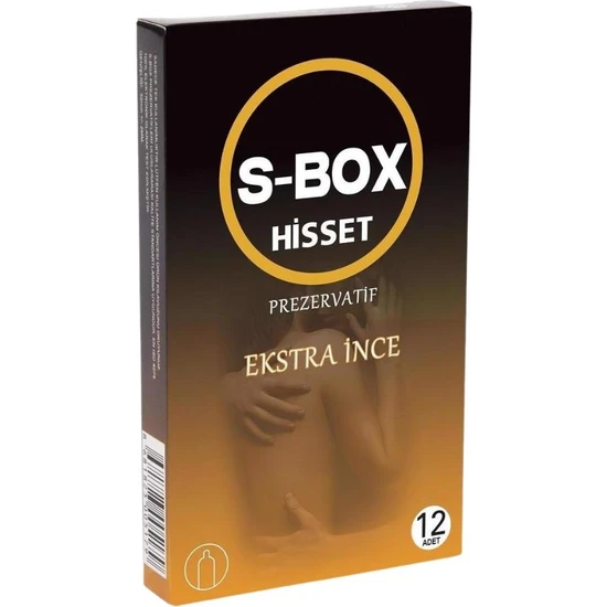 Muhtelif S-Box - Prezervatif Feel Hisset Ekstra Ince 12Lİ Latex Kondom