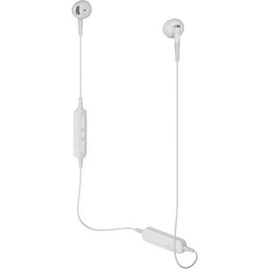Audio-Technica Audio Technica ATH-C200BTWH Kablosuz Kulak Için Bluetooth Kulaklık