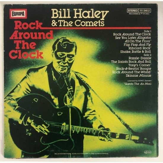 Europa Bill Haley & The Comets Rock Around The Clock Lp Plak Fiyatı