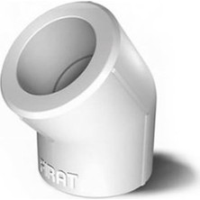 Fırat Pprc 45 Derece Açık Dirsek 50 mm (5 Adet )