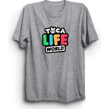 The Fame Toca Boca, Toca Life World Logo, Game, Oyun Tişört